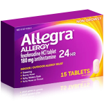 Generic Allegra 120 mg Fexofenadine