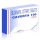 Buy online Generic Caverta 100 mg Sildenafil Citrate