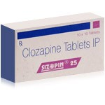 Generic Sizopin 25 mg Clozapine