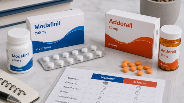 Modafinil vs Adderall: Complete Comparison Modafinil vs Adderall: Complete Comparison