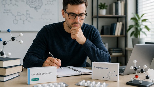 Modafinil vs Phenylpiracetam: Nootropic Comparison