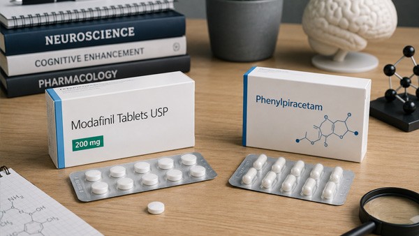 Modafinil vs Phenylpiracetam: Nootropic Comparison