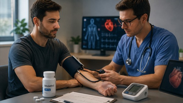 Modafinil Cardiovascular Effects: Heart Rate and BP