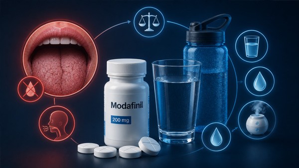 Modafinil Dehydration and Dry Mouth: Why and What to Do Modafinil Dehydration and Dry Mouth: Why and What to Do