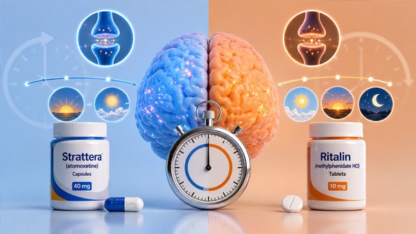 Strattera vs Ritalin: Onset, Duration, and Daily Use Compared Strattera vs Ritalin: Onset, Duration, and Daily Use Compared
