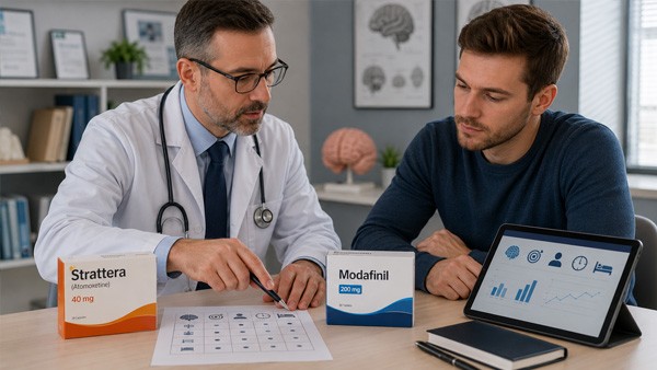 Strattera vs Modafinil: Focus, ADHD, and Wakefulness Compared