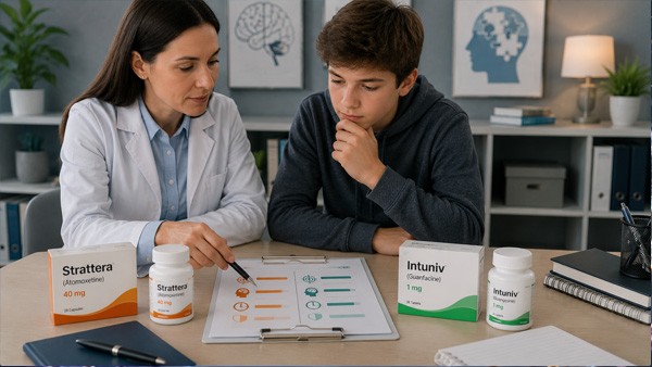 Strattera vs Intuniv (Guanfacine): Non-Stimulant ADHD Options Compared Strattera vs Intuniv (Guanfacine): Non-Stimulant ADHD Options Compared