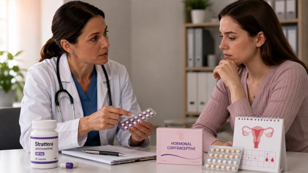 Strattera and Birth Control: Hormonal Contraceptive Effectiveness