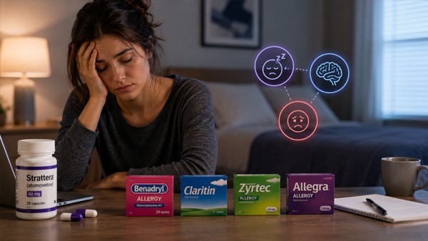 Strattera and Antihistamines: Sedation, Anxiety, and Smart Use